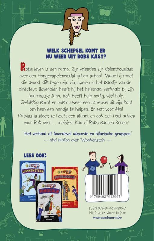 Katviss / Het schepsel uit mijn kast / 0 achterkant