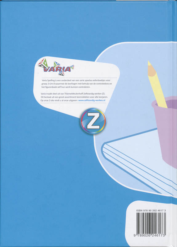 Varia Groep 3-4 leerlingenboek achterkant