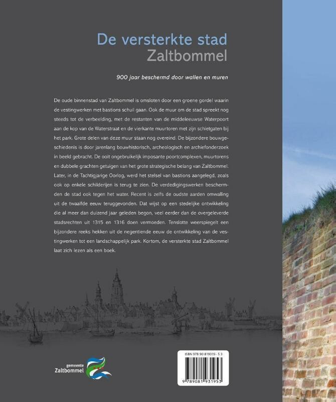 De versterkte stad Zaltbommel achterkant