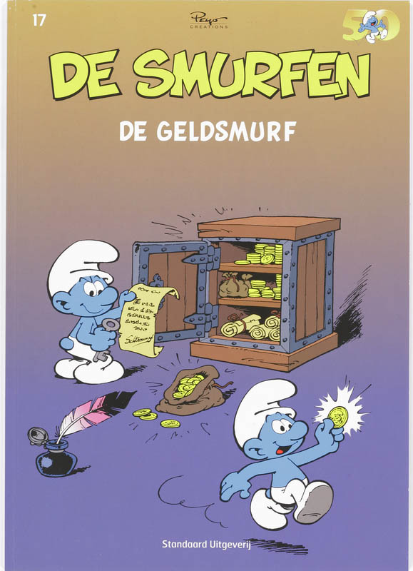 De Smurfen 17 -  De Smurfen 17 De Geldsmurf