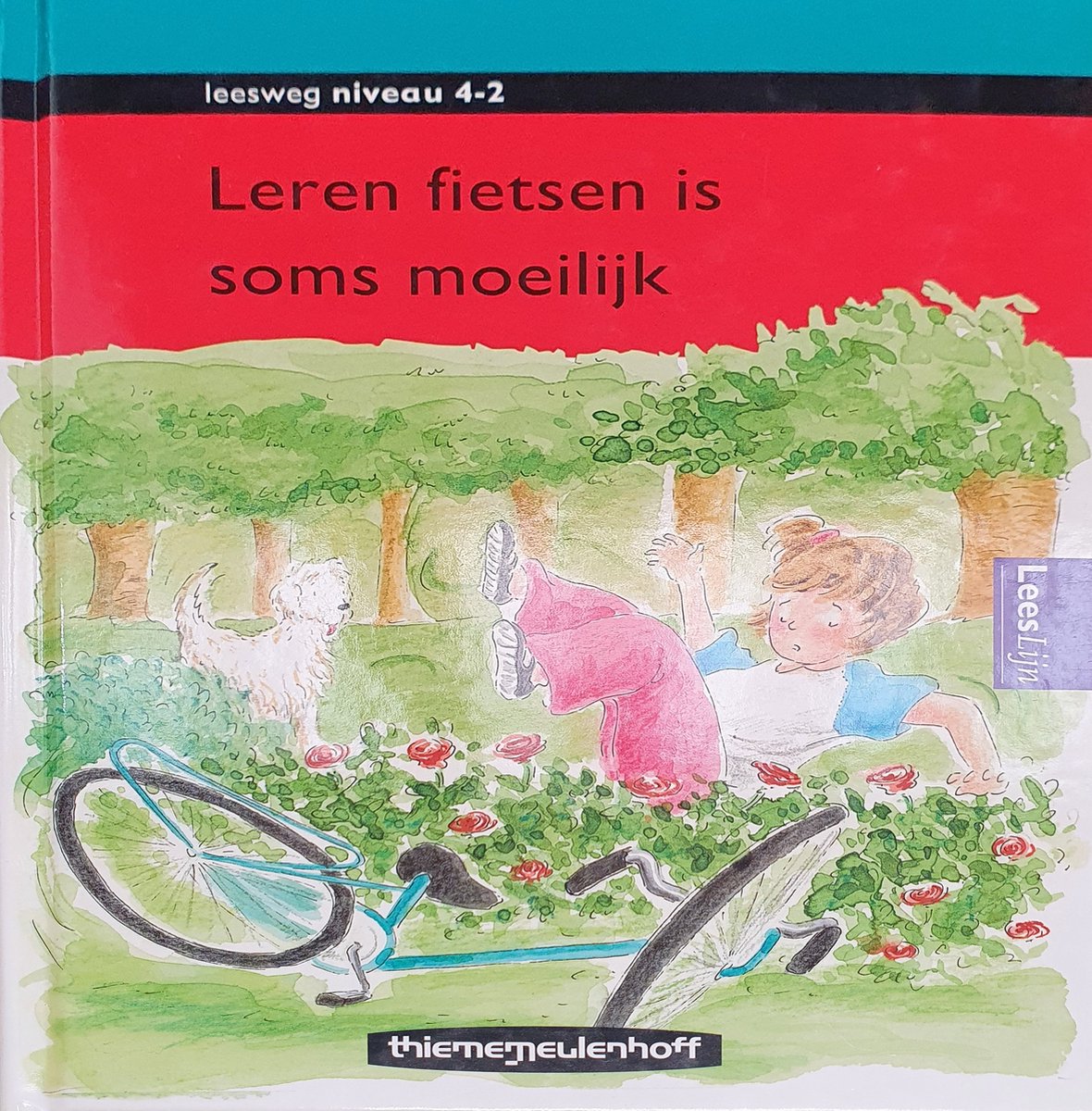 Leren fietsen is soms moeilijk