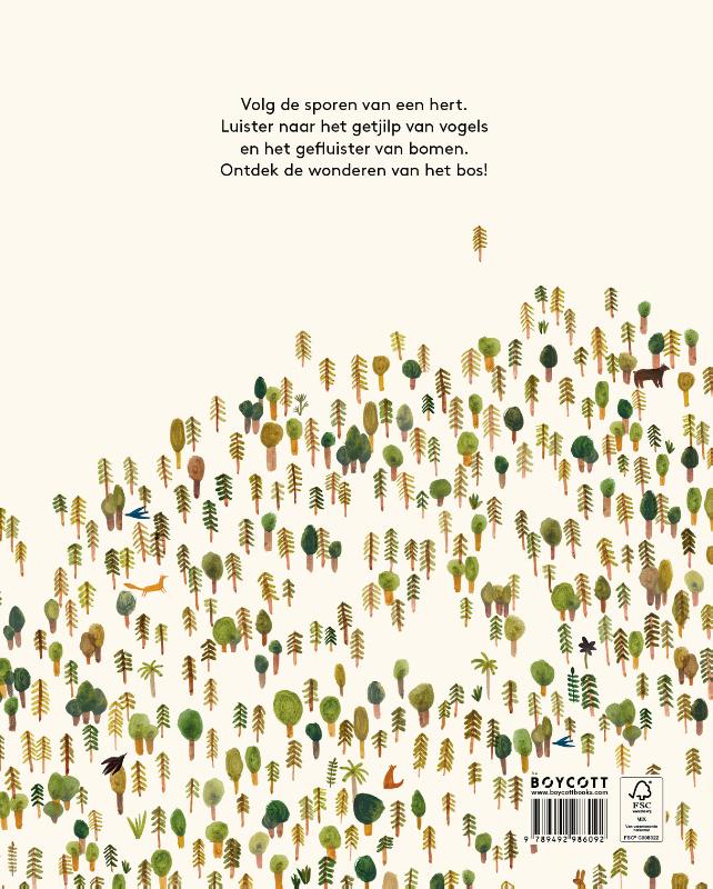 In het bos achterkant