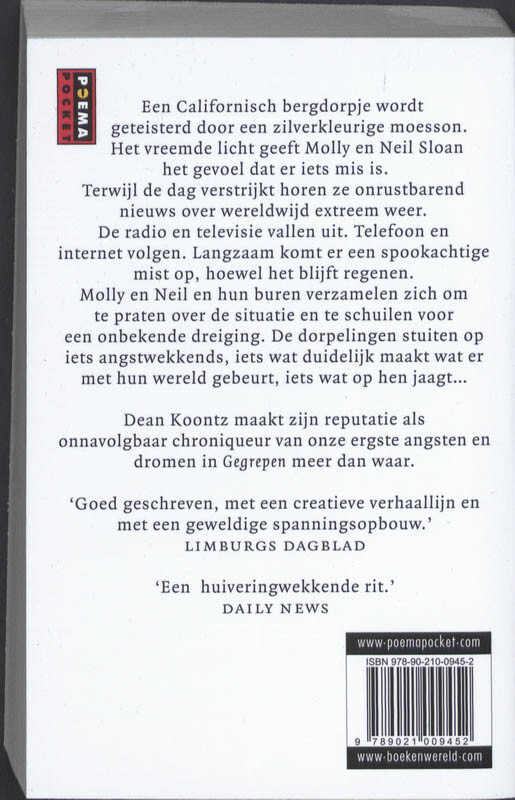 Gegrepen achterkant