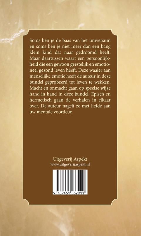 Het goddelijk pogen achterkant