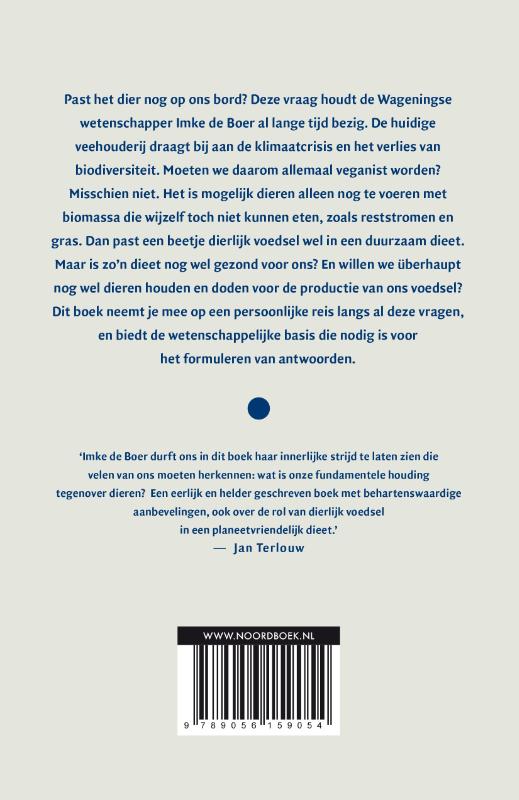 Past het dier nog op ons bord? achterkant