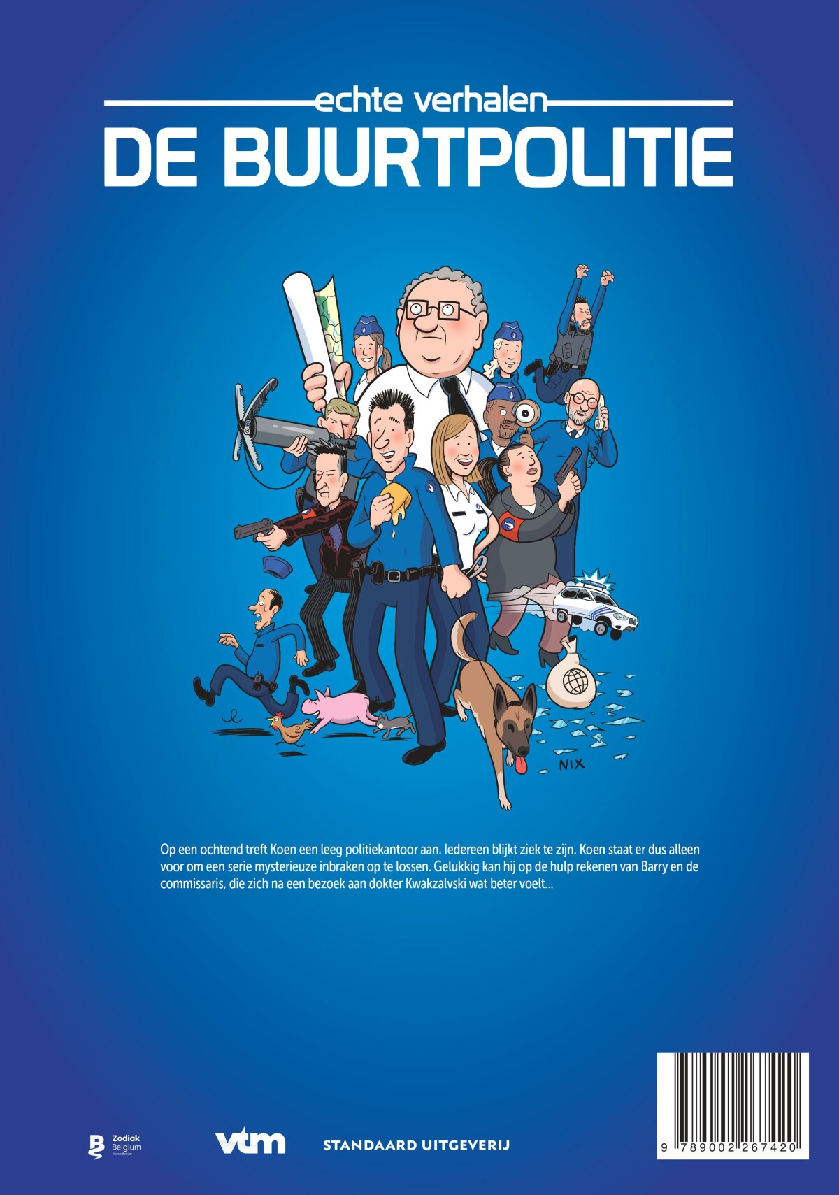 Een slag in het water / De buurtpolitie echte verhalen / 5 achterkant