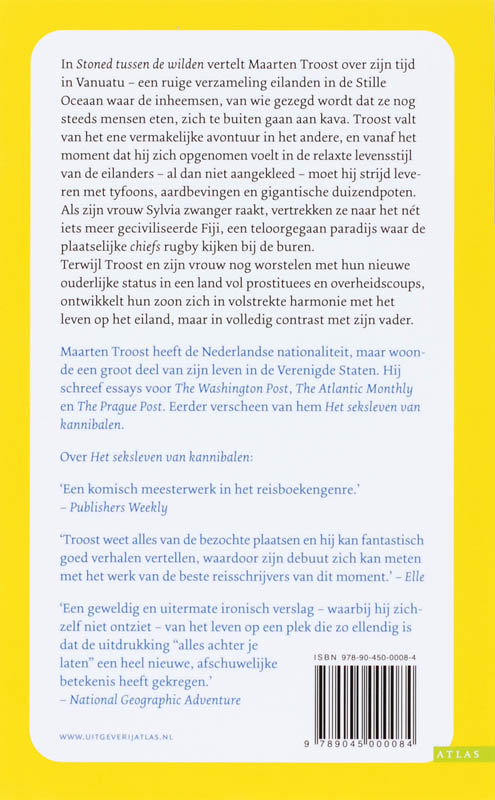 Stoned tussen de wilden achterkant