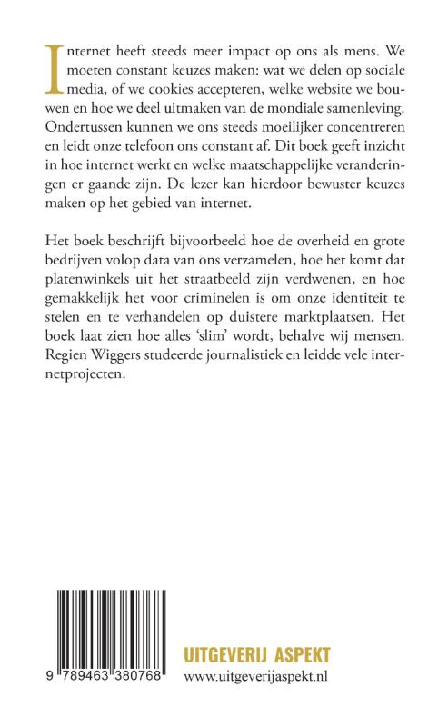 Internet verandert alles achterkant