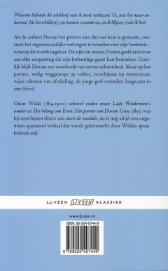 Het portret van Dorian Gray / L.J. Veen klassiek achterkant