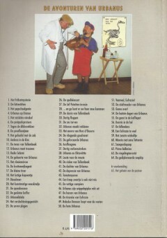 De ringelingterrorist / De avonturen van Urbanus / 63 achterkant