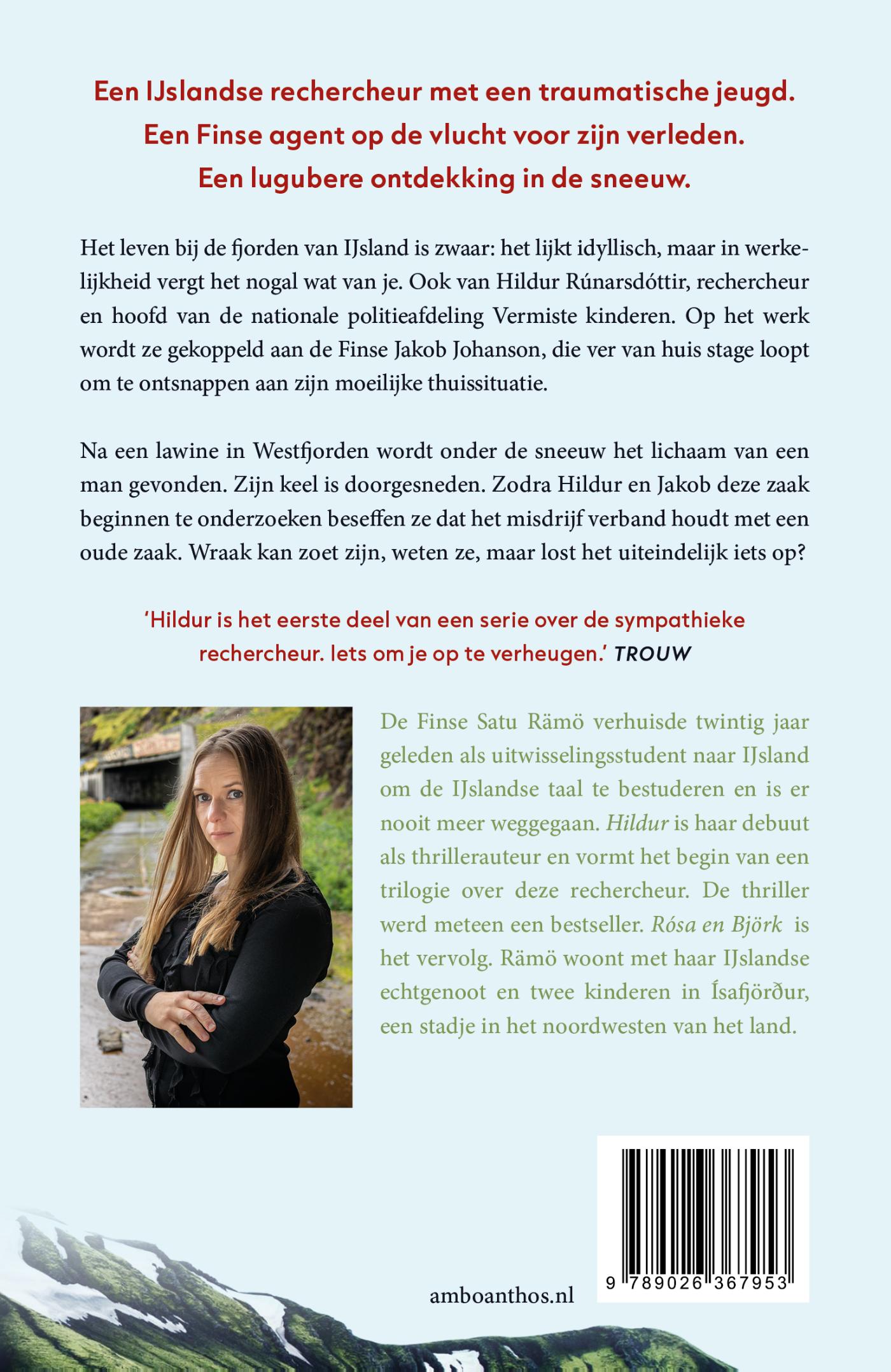 Hildur / Rechercheur Hildur / 1 achterkant