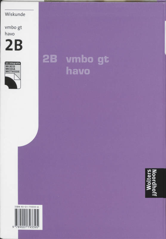 Netwerk 2b vmbo gt havo achterkant