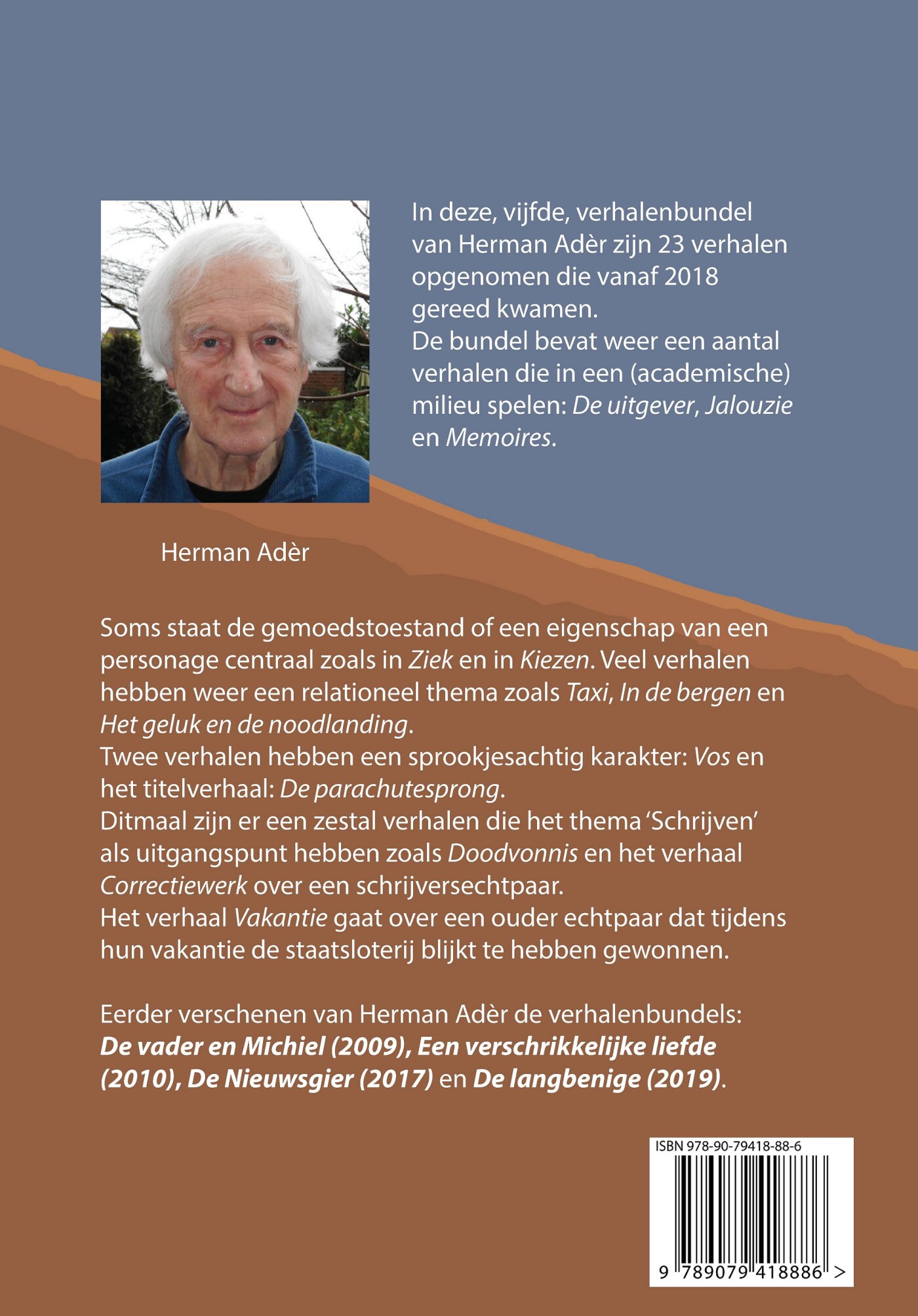 De Parachutesprong achterkant