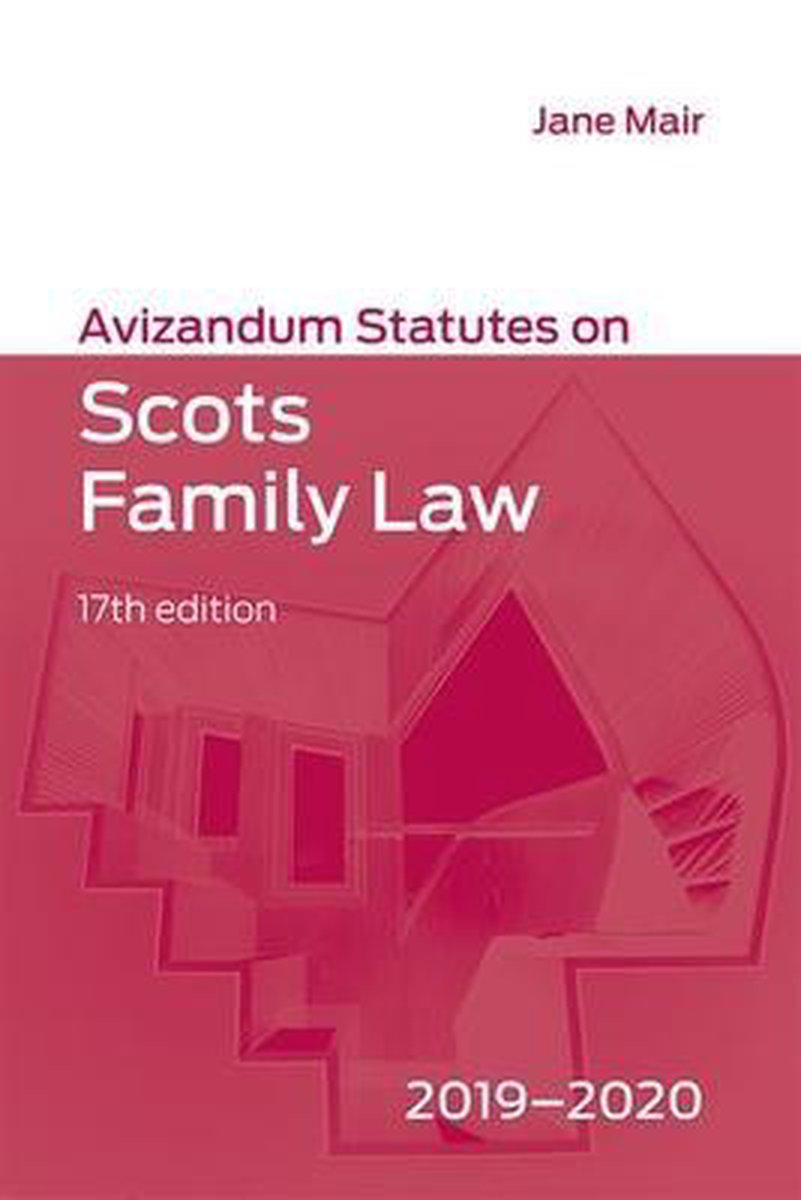Avizandum Statutes on Scots Family Law