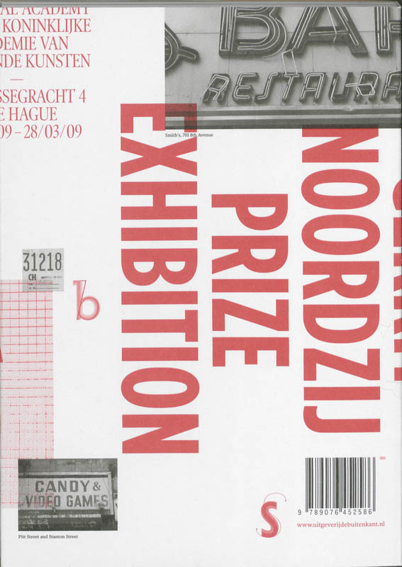 Tobias Frere-Jones Gerrit Noordzij Prize exhibition Tobias Frere-Jones Gerrit Noordzij Prize exhibition achterkant