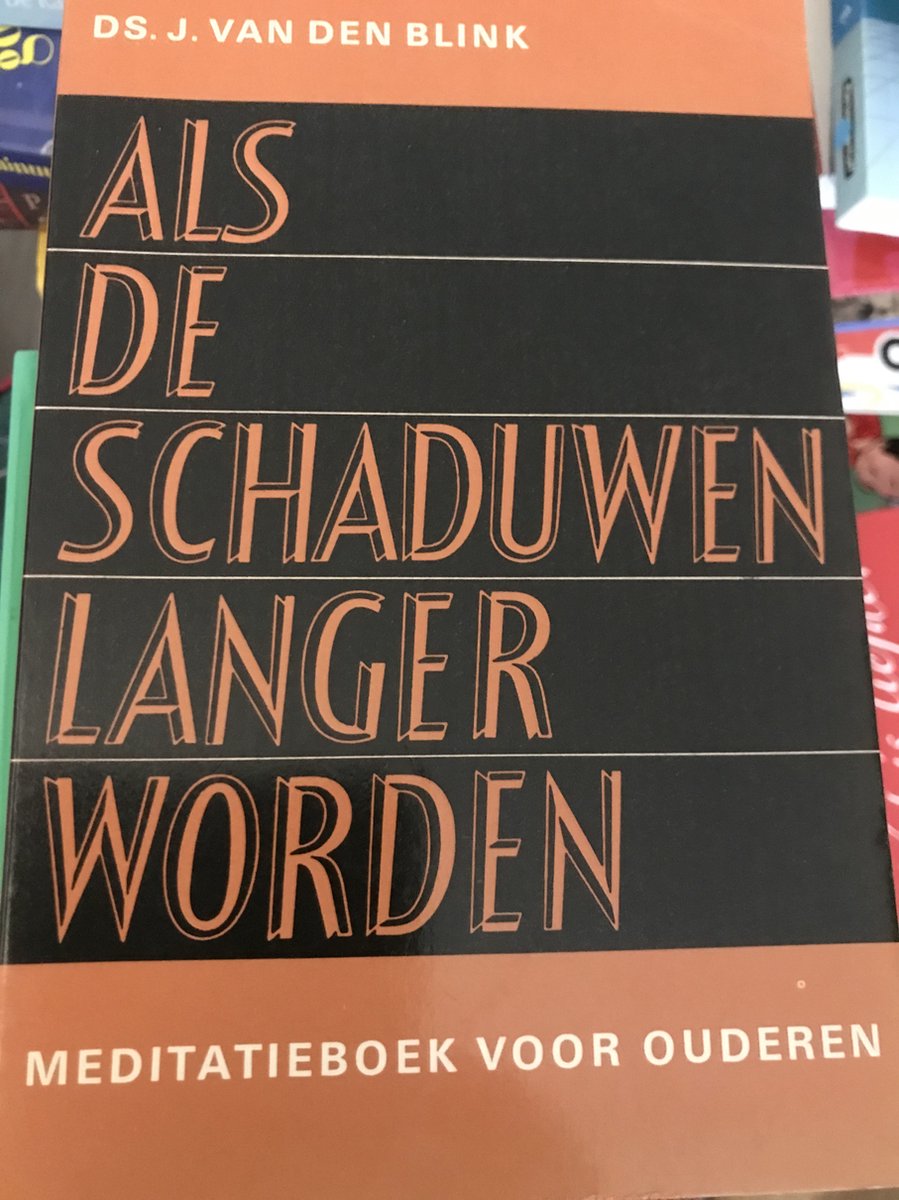 Als de schaduwen langer worden