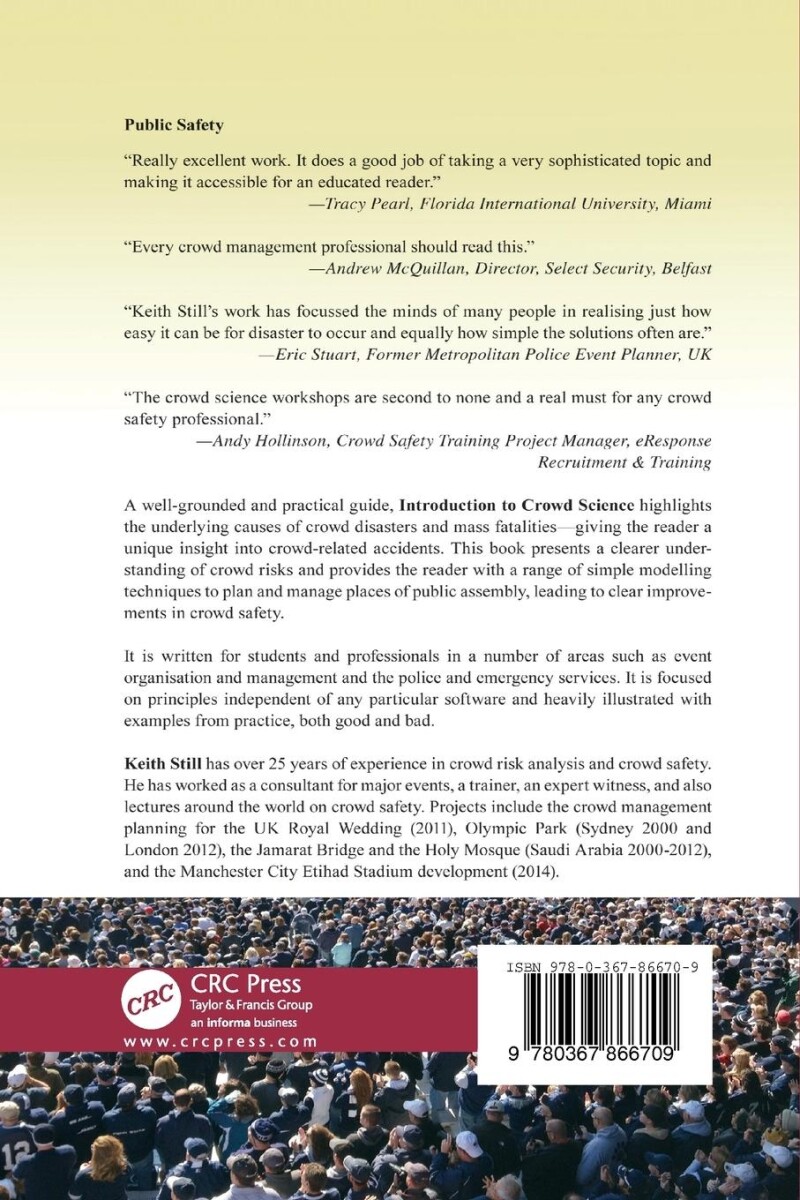 Introduction to Crowd Science achterkant