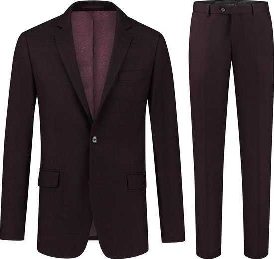 Gents - Pak ruit donkerrood - 44