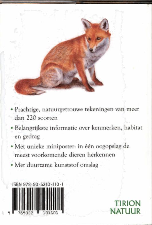 Dieren rond het huis / Compact Gids achterkant