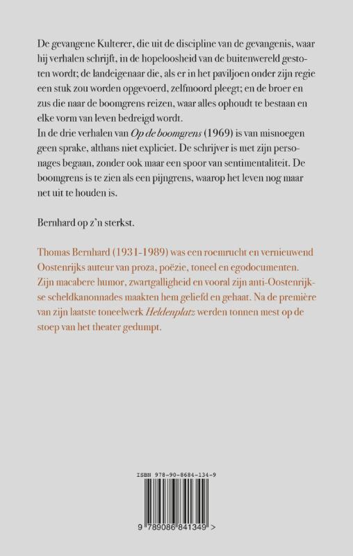 Op de boomgrens achterkant