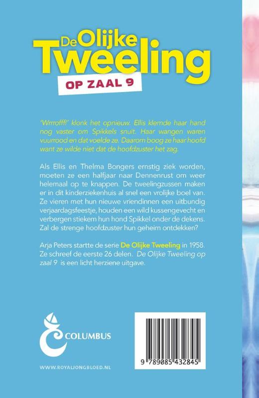 De olijke tweeling 8 - De olijke tweeling op zaal 9 achterkant