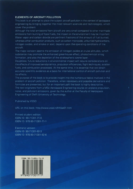 Elements of aircraft pollution achterkant