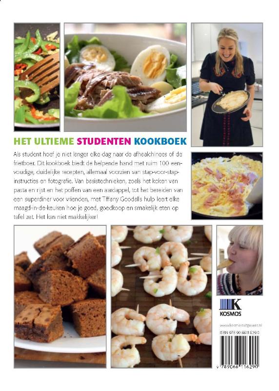 Het ultieme studentenkookboek achterkant