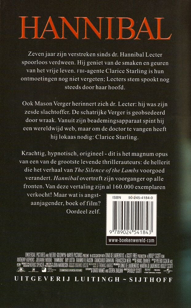 Hannibal achterkant