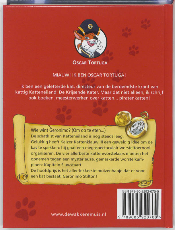 Oscar Tortuga 2 - Wie wint Geronimo? (om op te eten...) Oscar Tortuga 2 - Wie wint Geronimo? (om op te eten...) achterkant