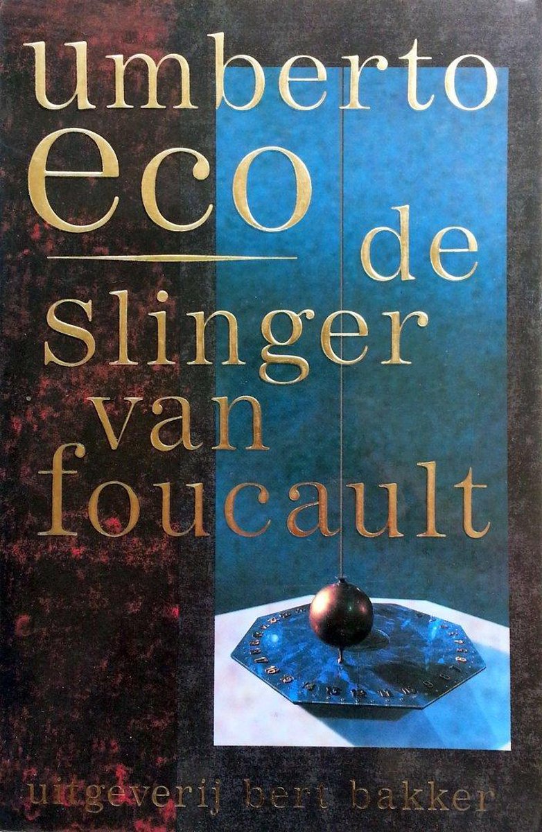 boekenbalie_9789035111752_cover De slinger van Foucault / Ooievaar pockets / 297