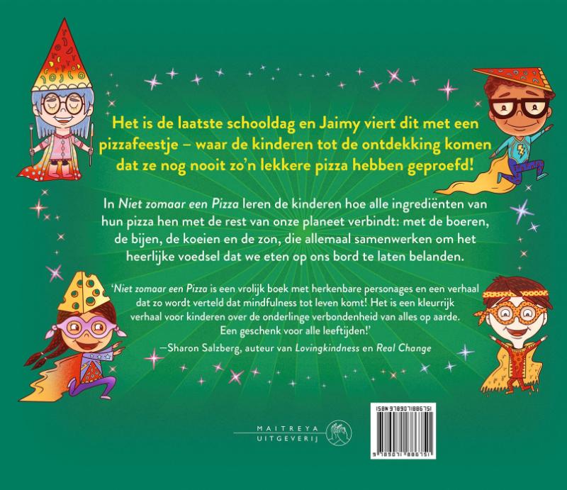 Geen gewone pizza achterkant