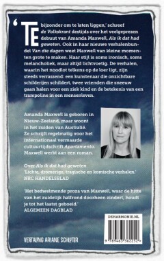 Van die dagen achterkant