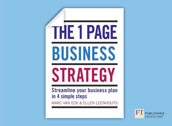 van Eck Marc One Page Business Strategy, The