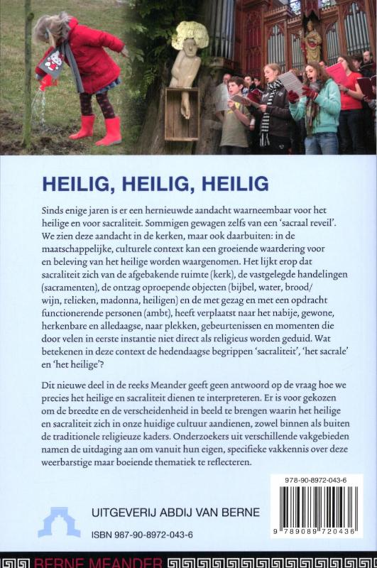 Heilig, heilig, heilig / Meander / 14 achterkant