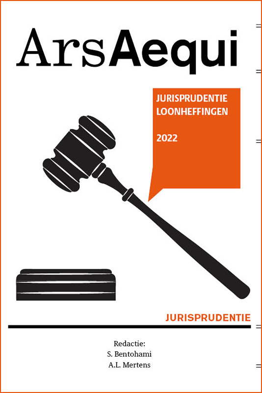 Jurisprudentie Loonheffingen 2022 / Ars Aequi Jurisprudentie