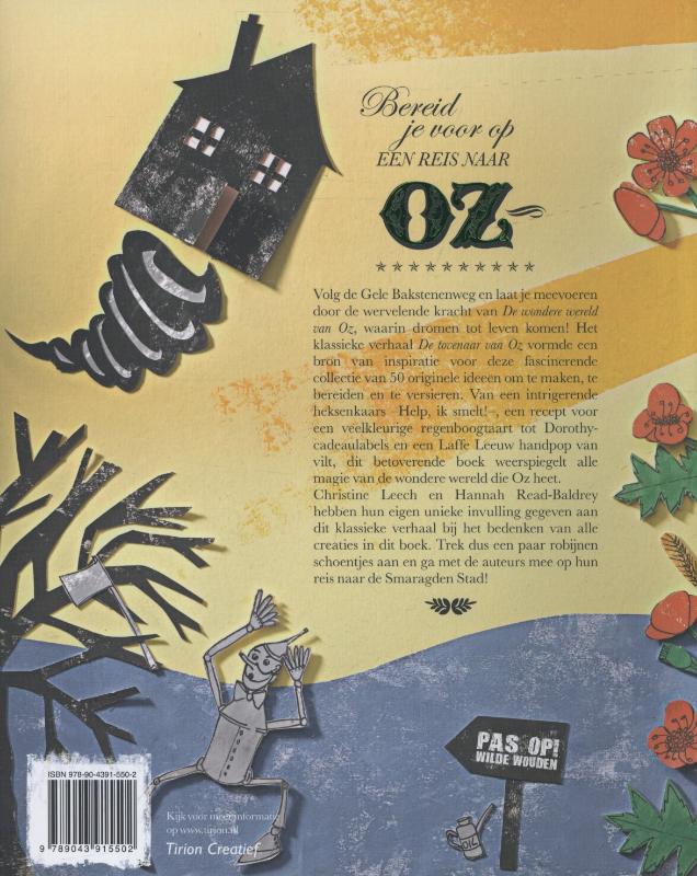 De wondere wereld van Oz achterkant