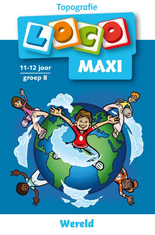 Loco Maxi educatief spel topografie Wereld