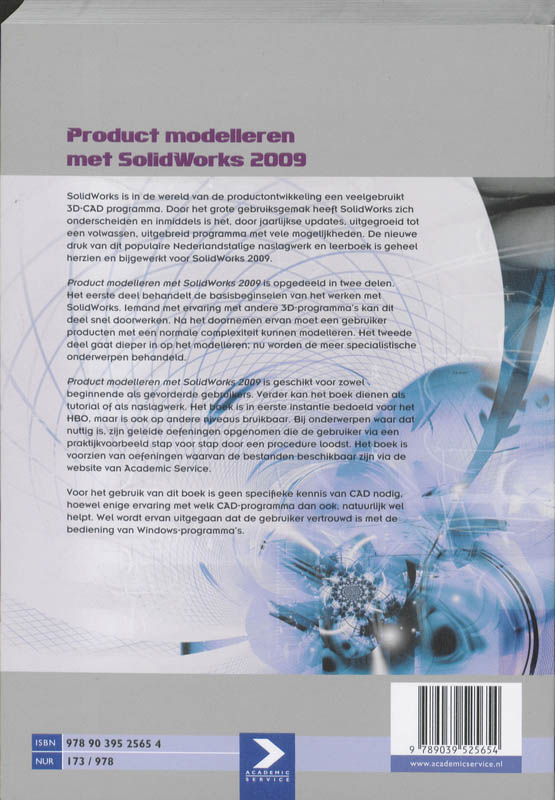 Productmodelleren met SolidWorks 2009 achterkant