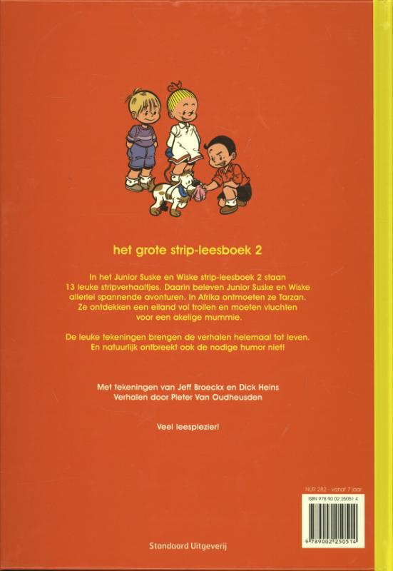 Het grote stripleesboek / 2 / Junior Suske en Wiske achterkant
