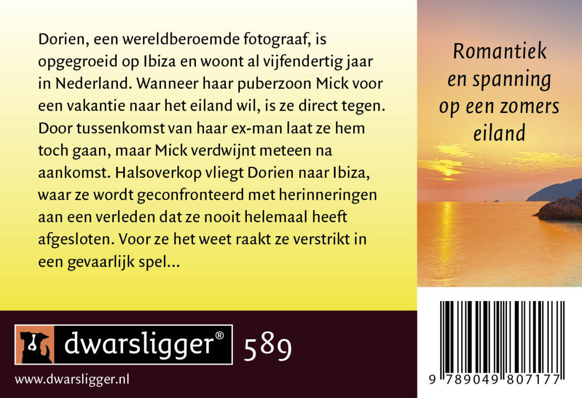 Ibiza, de erfenis / Dwarsligger / 589 Ibiza, de erfenis / Dwarsligger / 589 achterkant