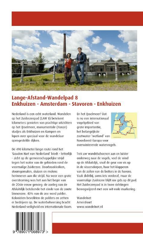 Zuiderzeepad / LAW-gids / 8 achterkant
