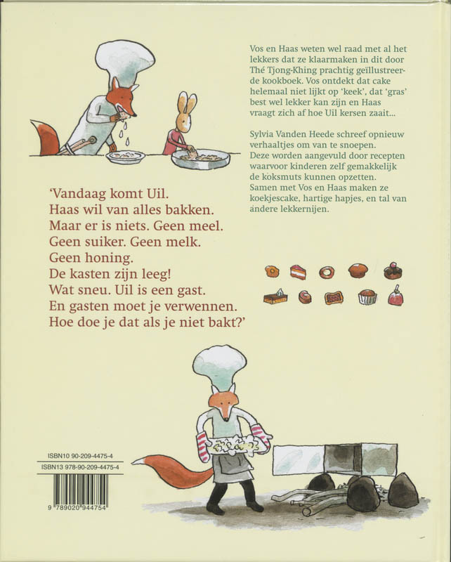 Het kookboek van Vos en Haas achterkant
