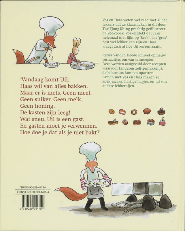 Het kookboek van Vos en Haas Het kookboek van Vos en Haas achterkant