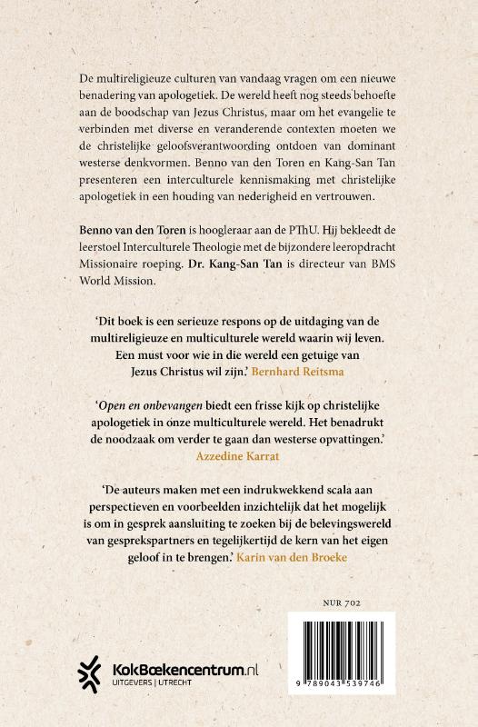 Open en onbevangen achterkant