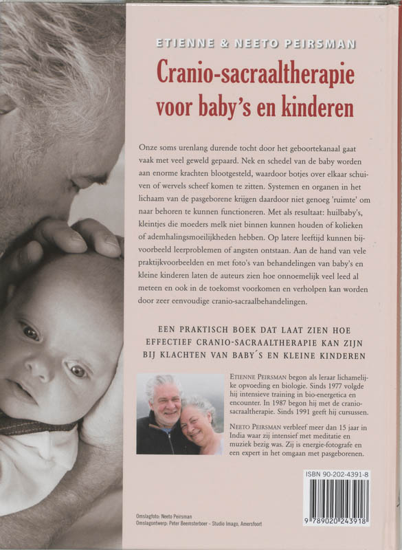 Cranio-Sacraaltherapie voor baby's en kinderen achterkant