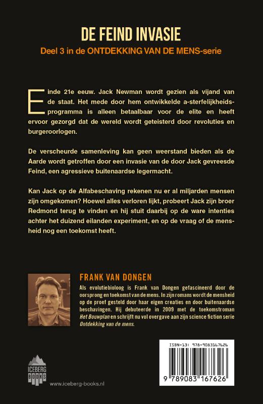 De Feind invasie / Ontdekking van de mens / 3 achterkant