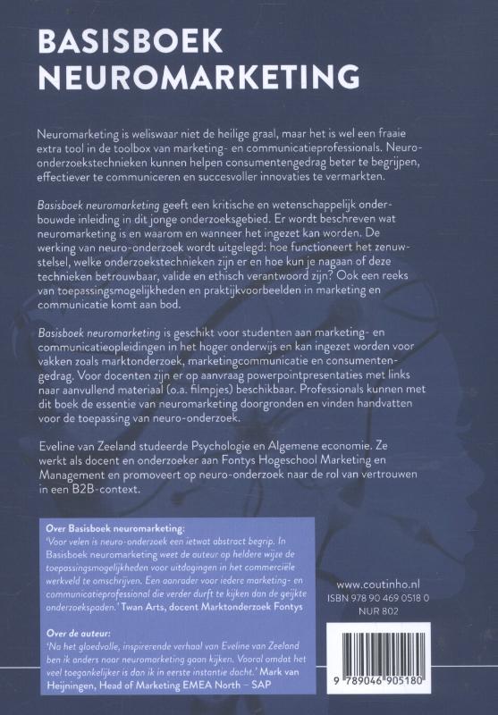 Basisboek neuromarketing achterkant