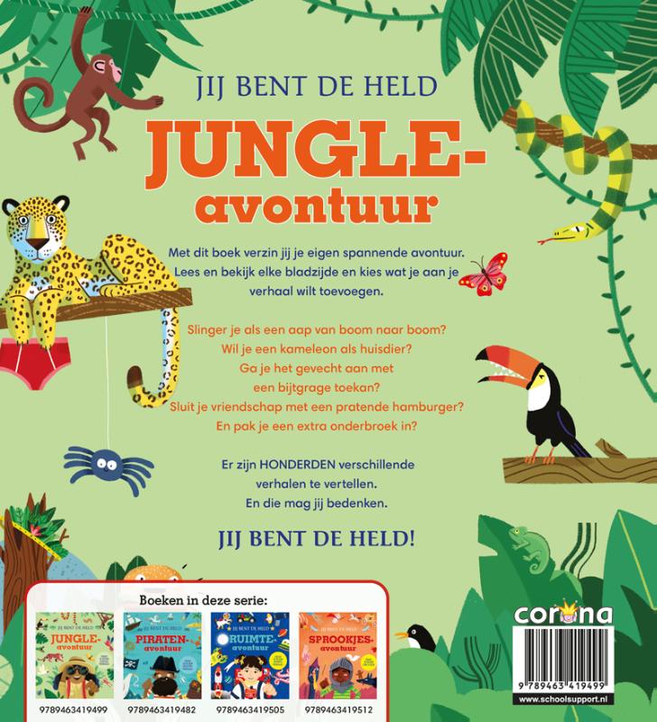 Jungleavontuur / Jij bent de held achterkant
