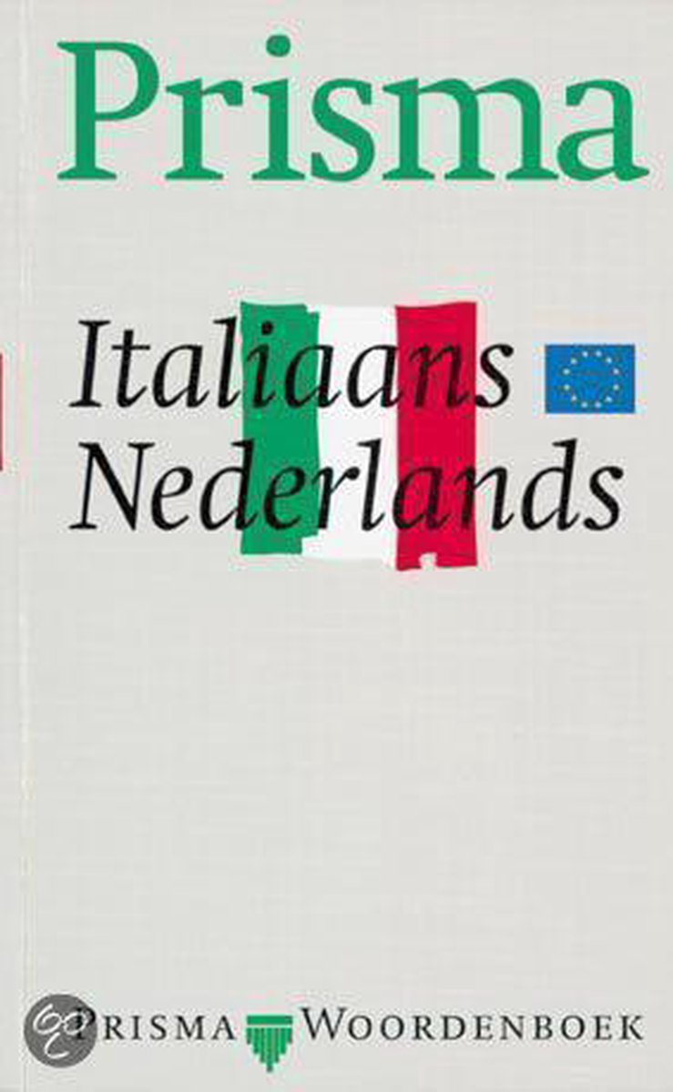 boekenbalie_9789027451552_cover Prisma woordenboek / Italiaans-Nederlands / Prisma woordenboeken