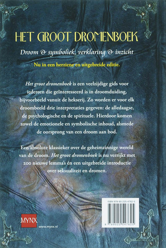 Het groot dromenboek Het groot dromenboek achterkant